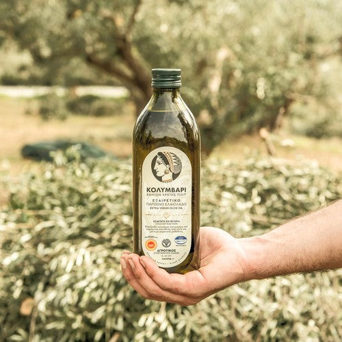 Jordbrukskooperativ av Chania Extra Virgin Olivolja Kolymvari 1Lte