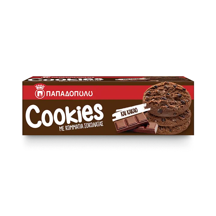 Cookies med choklad bitar