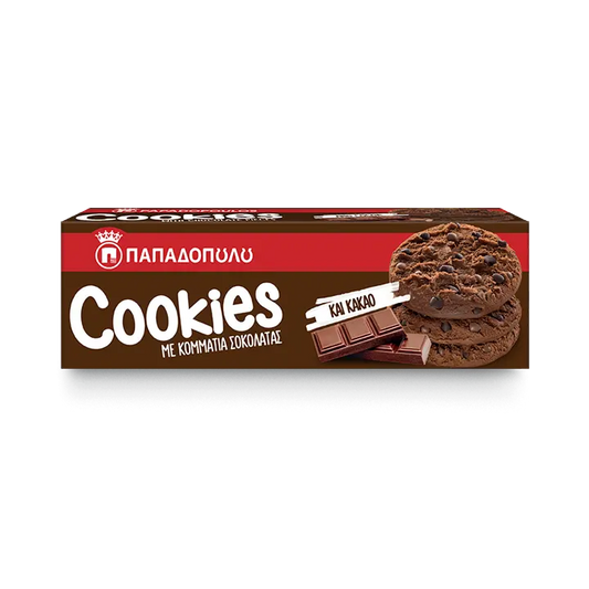 Cookies med choklad bitar