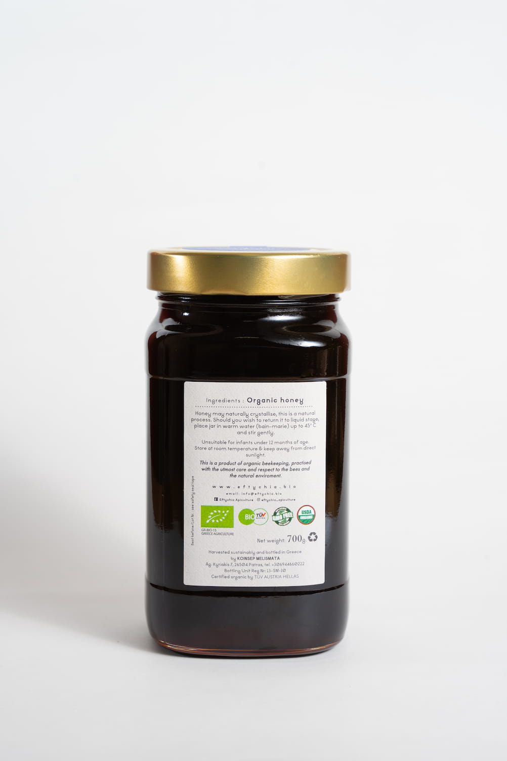 Ekologisk Honung av Ek & Vilda blommor 700g
