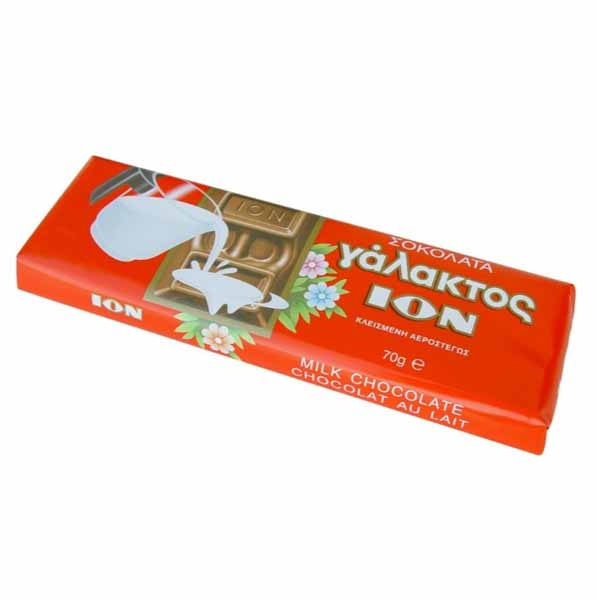 Ion mjölk choklad 70g