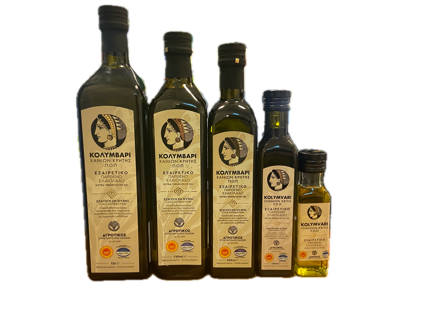 Jordbrukskooperativ av Chania Extra Virgin Olivolja Kolymvari 500ml