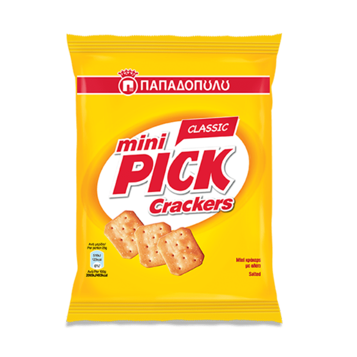 Mini pick crackers Classic 200g